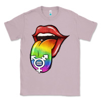 Lilac Pride LGBT Sign Tongue Classic Tee - Jasminsmagicworld