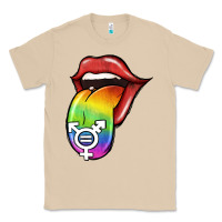 Mushroom Pride LGBT Sign Tongue Classic Tee - Jasminsmagicworld