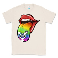 Natural Pride LGBT Sign Tongue Classic Tee - Jasminsmagicworld