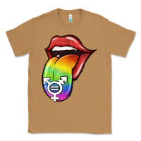 Toasted Coconut Pride LGBT Sign Tongue Classic Tee - Jasminsmagicworld