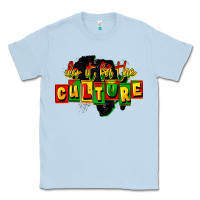Dusty Blue Do it for the culture Classic Tee - FaDigitalArtStudio