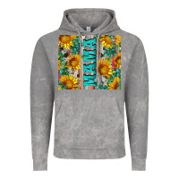 Cloud Rock mama wıth sunflowers and gemstone Vintage Hoodie - Artiststas