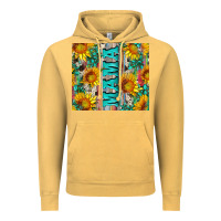 Vintage Mustard mama wıth sunflowers and gemstone Vintage Hoodie - Artiststas