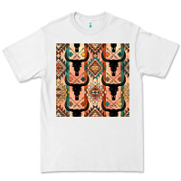 White native american aztec seamless pattern 4 Premium Tee - BundleAndBundleShop