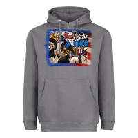 Storm Red White Moo Heifers Heavyweight Hoodie - RanaPortraitStore