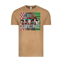 Vintage Camel mooey Christmas Vintage Tee - CowhideDigitalArt