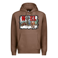 Chestnut noel with windmill and farm Premium Hoodie - RanaPortraitStore