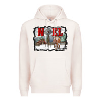 Pale Pink noel with windmill and farm Premium Hoodie - RanaPortraitStore