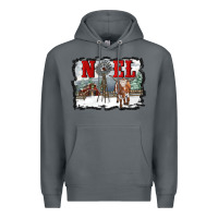 Rock noel with windmill and farm Premium Hoodie - RanaPortraitStore