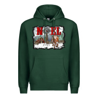Sports Green noel with windmill and farm Premium Hoodie - RanaPortraitStore