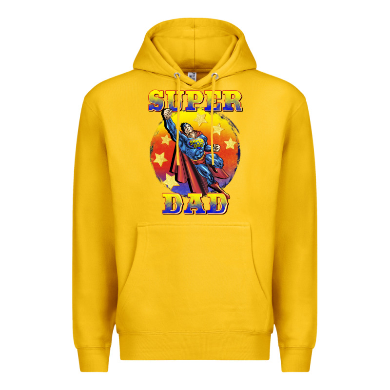 Super Dad Premium Hoodie by BarkalooDesign | Teevron