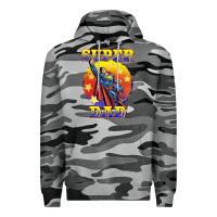 Slate Camo super dad Premium Hoodie - BarkalooDesign