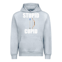 Heather Grey Studip Cupid Urban Hoodie - Bettercallsaul