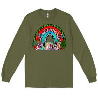 Army Green mimi Long Sleeve Tee - SublimationCraftShop