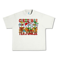 Pistachio Christmas tea junkie Urban Heavy Tee - CowhideDigitalArt