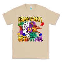 Mushroom Neurodiversity is beautiful Classic Tee - FaDigitalArtStudio