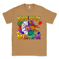 Toasted Coconut Neurodiversity is beautiful Classic Tee - FaDigitalArtStudio