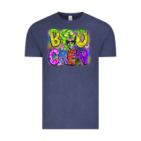 Vintage Denim boo crew Vintage Tee - CowhideDigitalArt