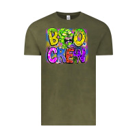 Vintage Olive boo crew Vintage Tee - CowhideDigitalArt