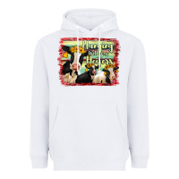White Hanging With My Heifers Holstein Cows Heavyweight Hoodie - RanaPortraitStore