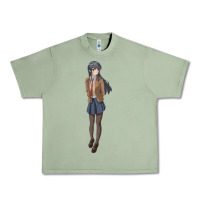 Oil Green mai sakurajima Urban Heavy Tee - DesigneFamous
