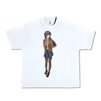 White mai sakurajima Urban Heavy Tee - DesigneFamous