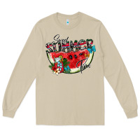Mushroom sweet summer time Long Sleeve Tee - SublimationCraftShop