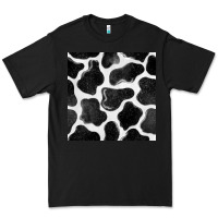 Black cow seamless pattern Premium Tee - BundleAndBundleShop