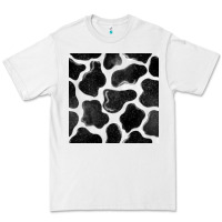 White cow seamless pattern Premium Tee - BundleAndBundleShop