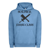 Pigment Pebble Blue Soldier First Class Urban Hoodie - Bettercallsaul