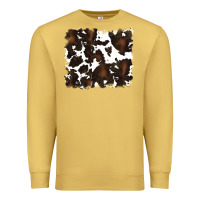 Antique Gold cowhide Premium Sweatshirt - RanaPortraitStore