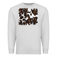 Dove Grey cowhide Premium Sweatshirt - RanaPortraitStore