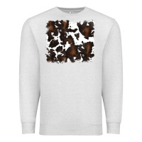 Oatmeal Heather cowhide Premium Sweatshirt - RanaPortraitStore