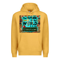 Mustard the future of the world is in my classroom mousepad Premium Hoodie - BarkalooDesign
