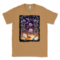 Toasted Coconut halloween dancing skeletons stars Classic Tee - BarkalooDesign