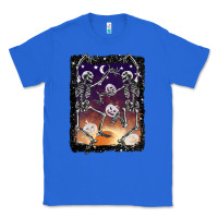 True Royal halloween dancing skeletons stars Classic Tee - BarkalooDesign
