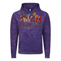 Cloud Purple farm mama with pigs Vintage Hoodie - Artiststas