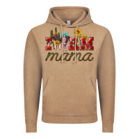 Vintage Coffee farm mama with pigs Vintage Hoodie - Artiststas