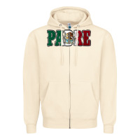 Mexican Flag Padre Zipper Hoodie | Teevron