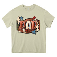 Mossy football dad Heavy Core Tee - FaDigitalArtStudio