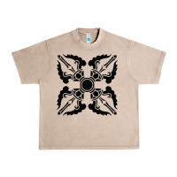 French Oak trippy psychedelic rave sacred geometry Urban Heavy Tee - DesigneFamous