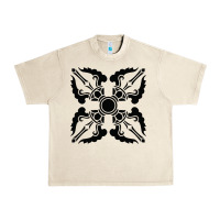Sandshell trippy psychedelic rave sacred geometry Urban Heavy Tee - DesigneFamous