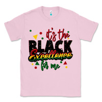 Bubblegum Pink It's the black excellence for me Classic Tee - FaDigitalArtStudio
