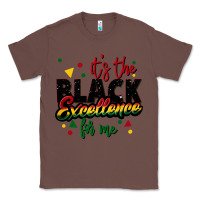 Chestnut It's the black excellence for me Classic Tee - FaDigitalArtStudio