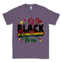 Lavender It's the black excellence for me Classic Tee - FaDigitalArtStudio