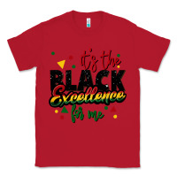 Red It's the black excellence for me Classic Tee - FaDigitalArtStudio