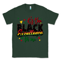 Sports Green It's the black excellence for me Classic Tee - FaDigitalArtStudio