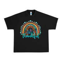 Black western thanksgiving rainbow with turkey Urban Heavy Tee - RanaPortraitStore