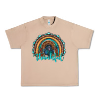 Burro western thanksgiving rainbow with turkey Urban Heavy Tee - RanaPortraitStore