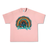 Salmon western thanksgiving rainbow with turkey Urban Heavy Tee - RanaPortraitStore